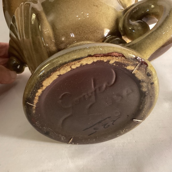 Gonder pottery vase mid century modern pottery - Picture 5 of 5